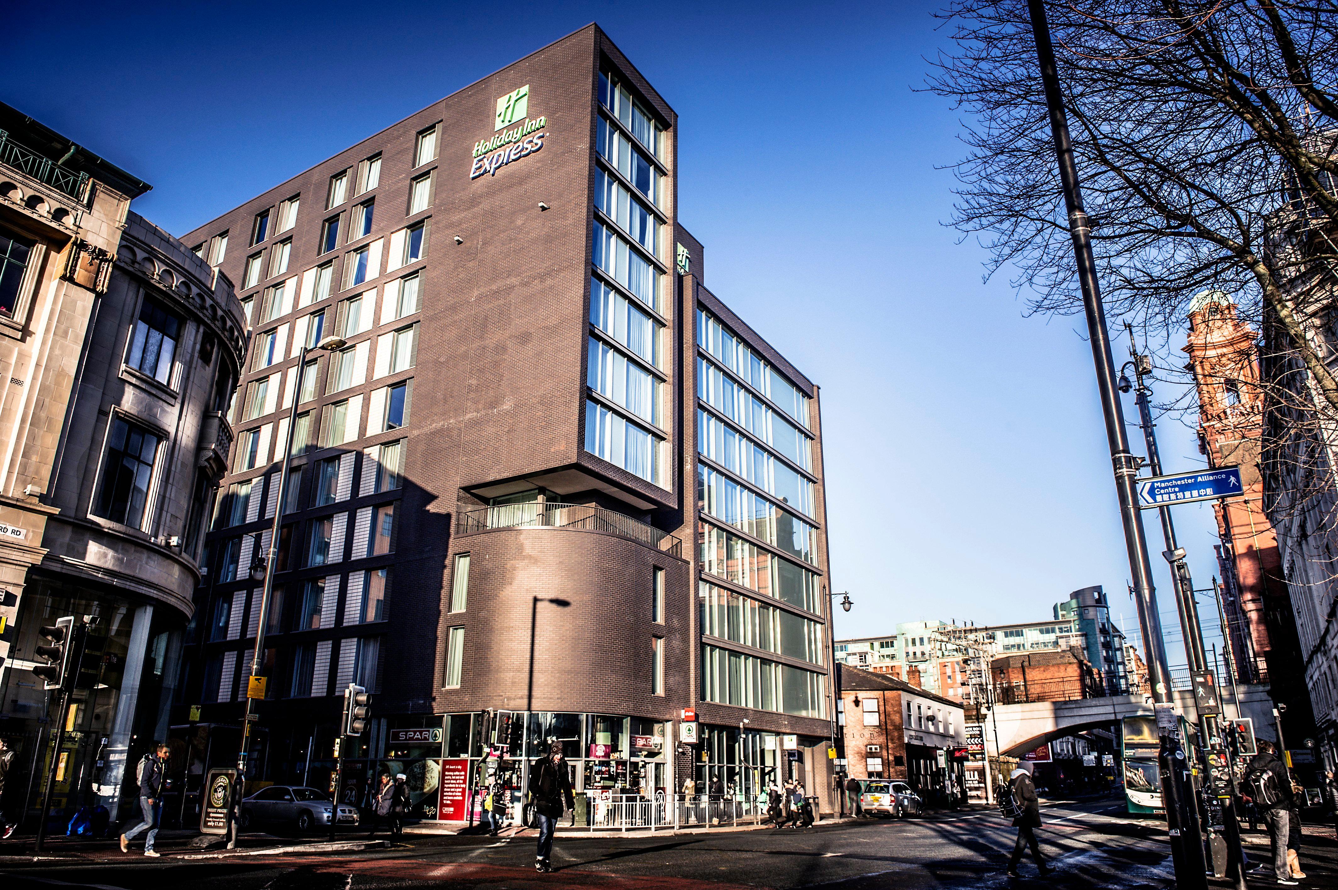 Holiday Inn Express Manchester City Centre, An Ihg Hotel Exterior foto